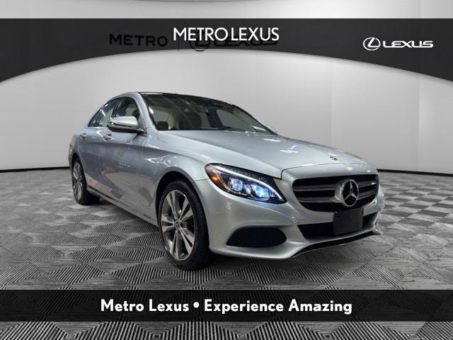 used 2018 Mercedes-Benz C-Class car, priced at $20,932