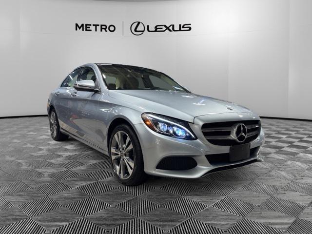used 2018 Mercedes-Benz C-Class car, priced at $20,936