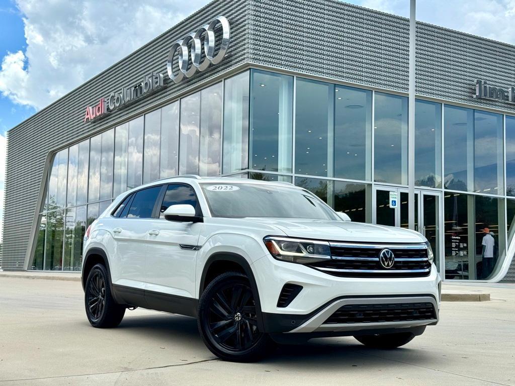 used 2022 Volkswagen Atlas Cross Sport car, priced at $23,995