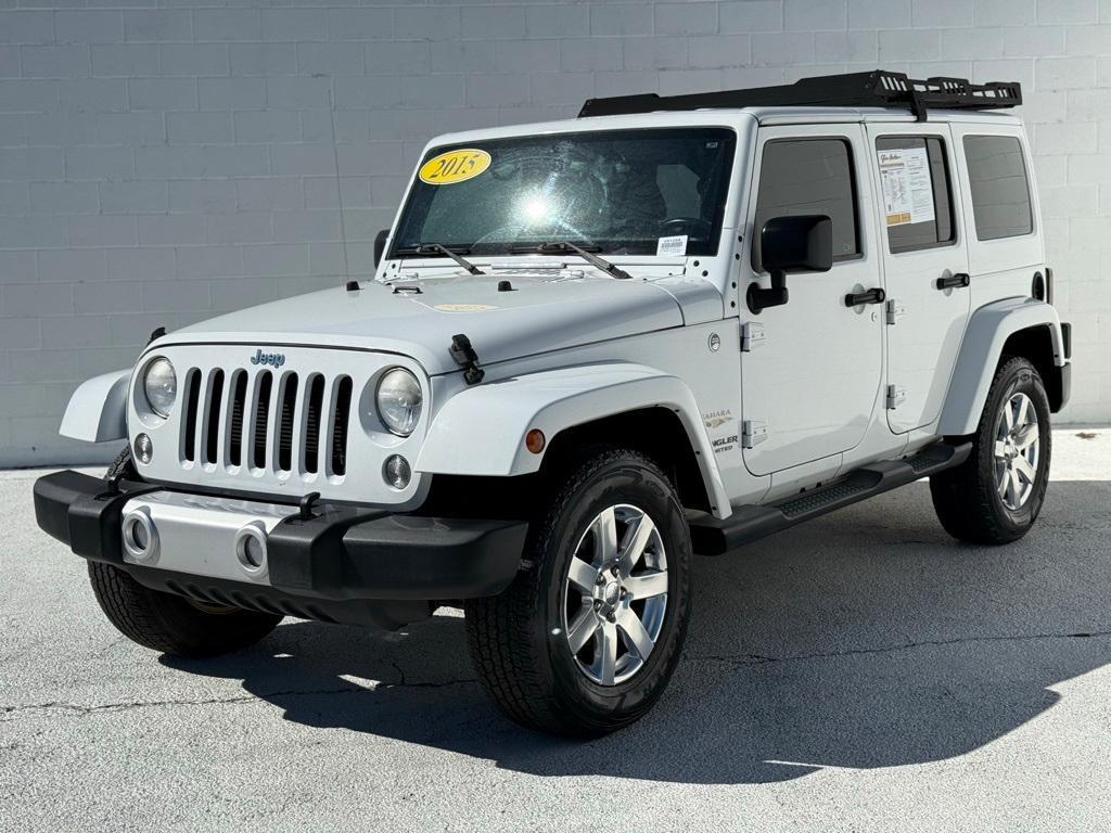 used 2015 Jeep Wrangler Unlimited car, priced at $17,469