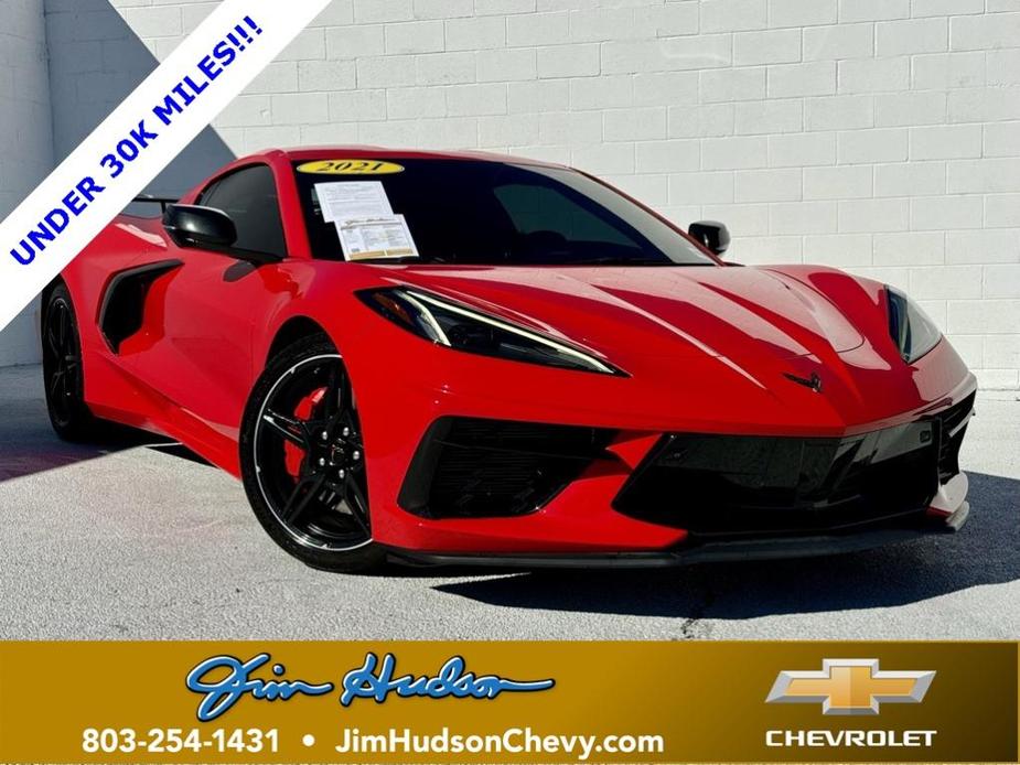 used 2021 Chevrolet Corvette car, priced at $66,991