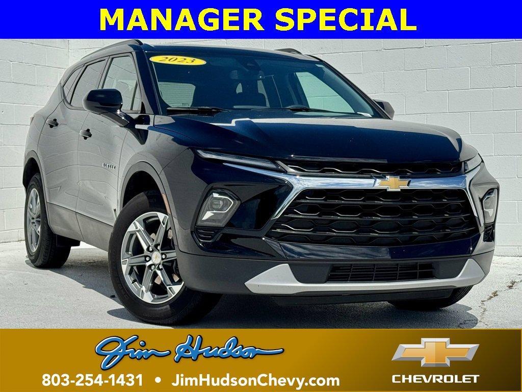 used 2023 Chevrolet Blazer car, priced at $27,445