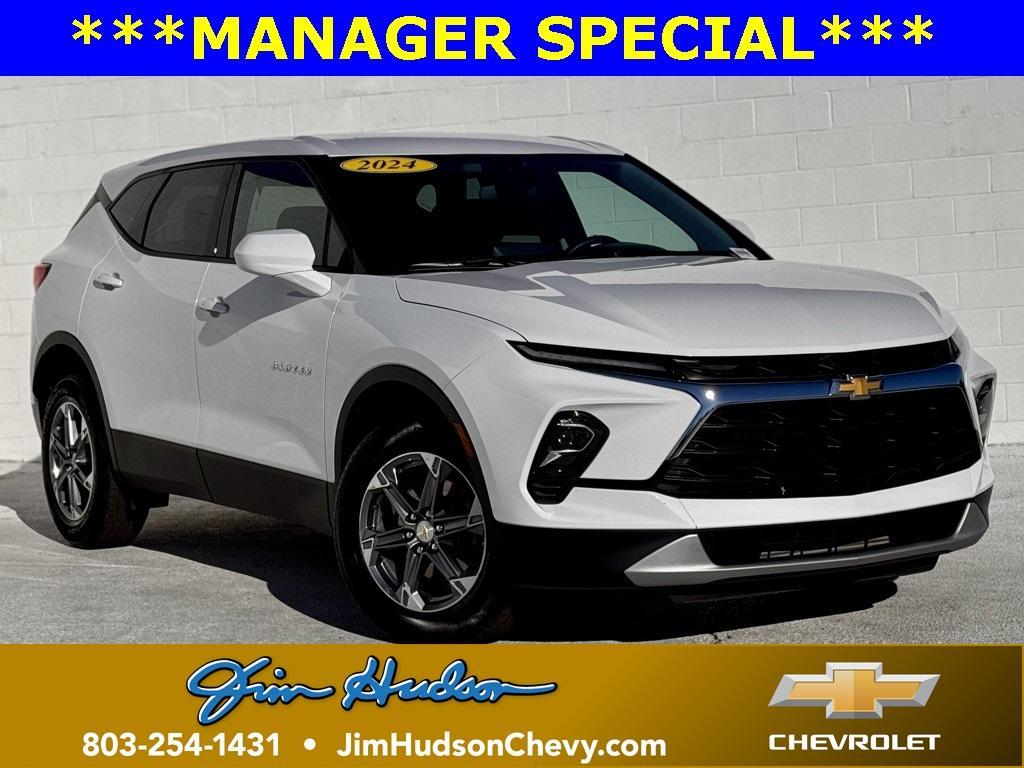 used 2024 Chevrolet Blazer car, priced at $28,994