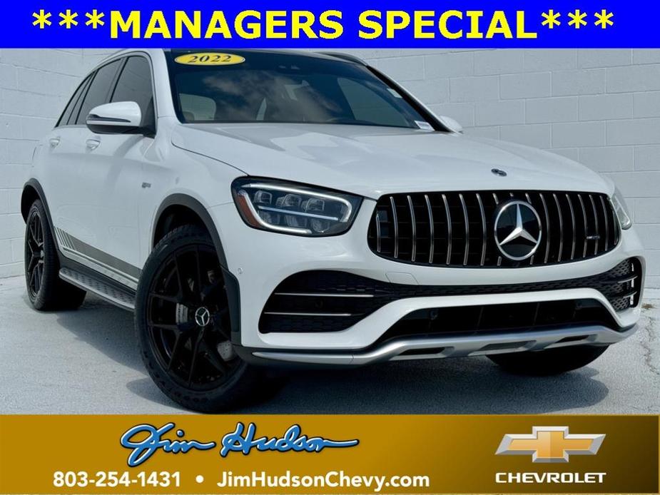 used 2022 Mercedes-Benz AMG GLC 43 car, priced at $41,900