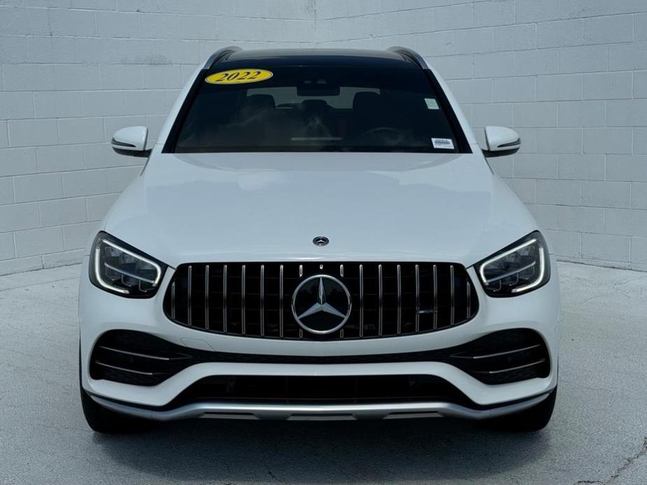 used 2022 Mercedes-Benz AMG GLC 43 car, priced at $41,900