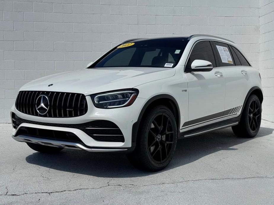 used 2022 Mercedes-Benz AMG GLC 43 car, priced at $41,900