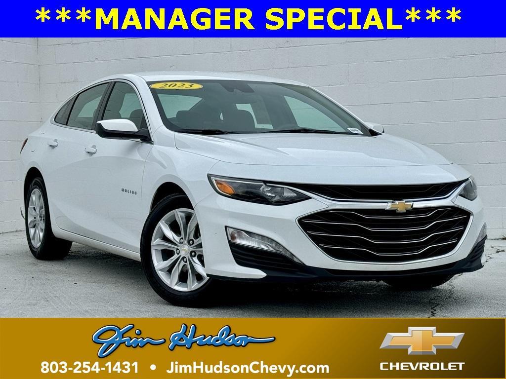 used 2023 Chevrolet Malibu car, priced at $18,744