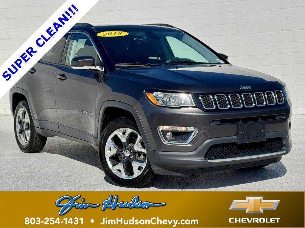 used 2018 Jeep Compass car, priced at $17,933