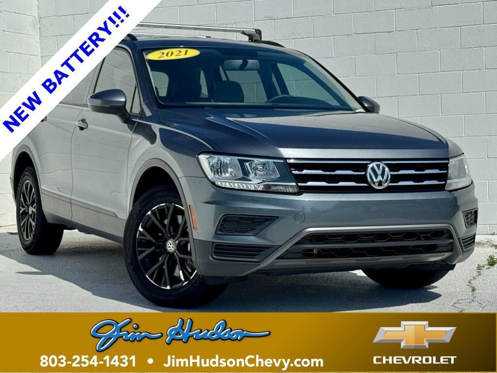 used 2021 Volkswagen Tiguan car, priced at $14,973