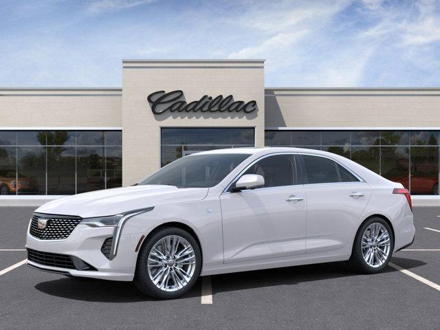 new 2025 Cadillac CT4 car, priced at $48,064