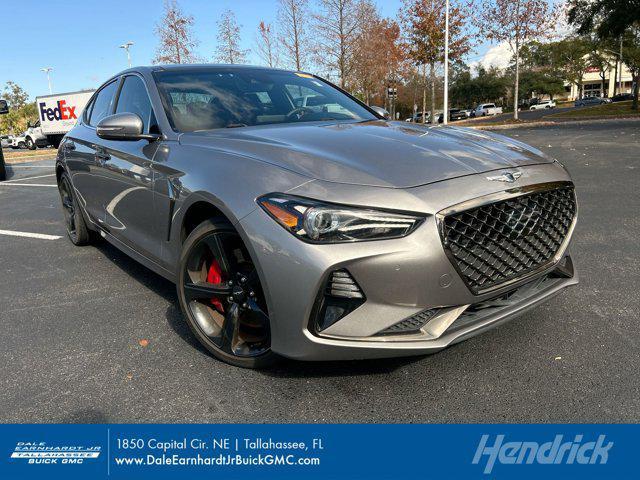 used 2021 Genesis G70 car, priced at $30,000