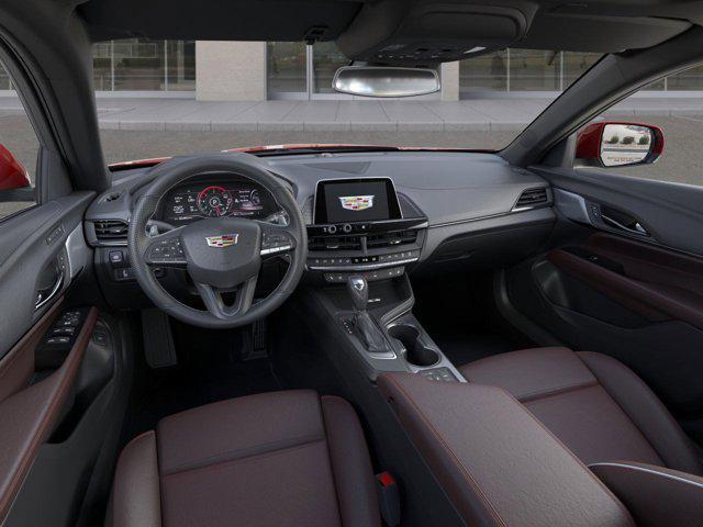 new 2025 Cadillac CT4 car, priced at $50,465