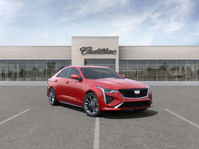 new 2025 Cadillac CT4 car, priced at $50,465