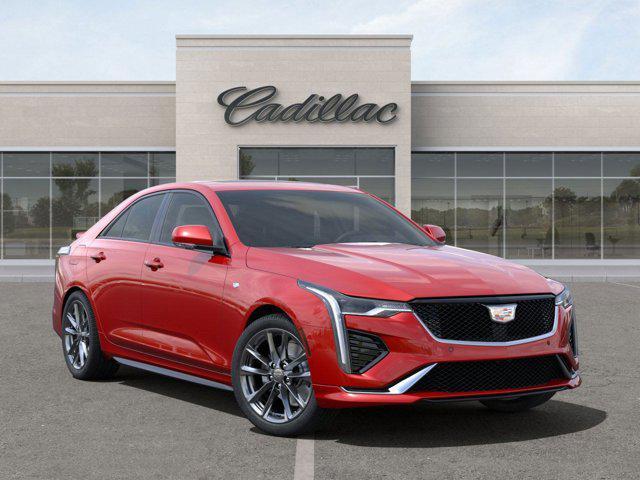 new 2025 Cadillac CT4 car, priced at $50,465