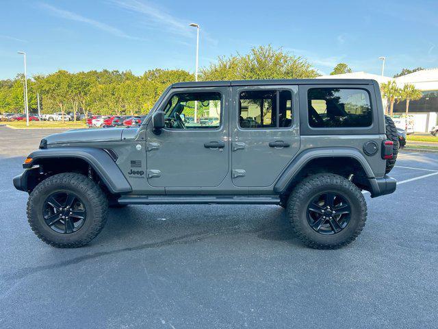 used 2020 Jeep Wrangler Unlimited car, priced at $33,500