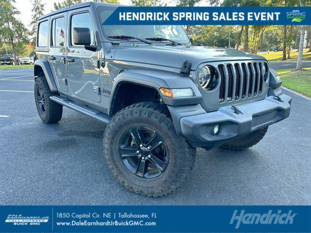 used 2020 Jeep Wrangler Unlimited car, priced at $33,500