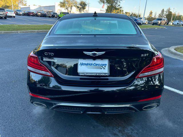 used 2021 Genesis G70 car, priced at $34,000