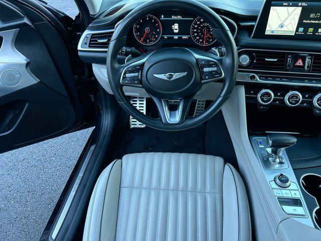 used 2021 Genesis G70 car, priced at $34,000