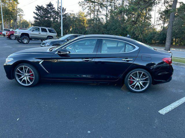 used 2021 Genesis G70 car, priced at $34,000