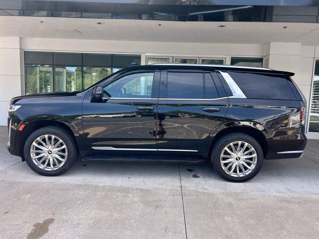 used 2021 Cadillac Escalade car, priced at $64,988