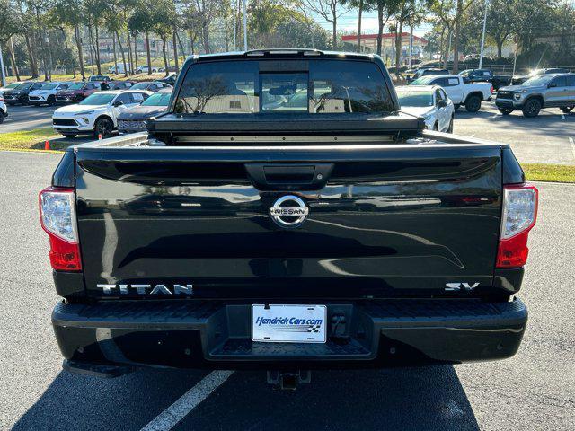 used 2021 Nissan Titan car, priced at $27,500