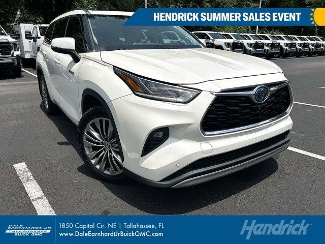 used 2021 Toyota Highlander Hybrid car, priced at $44,743