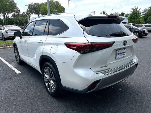 used 2021 Toyota Highlander Hybrid car, priced at $44,743