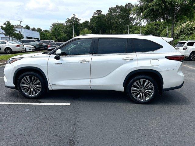 used 2021 Toyota Highlander Hybrid car, priced at $44,743