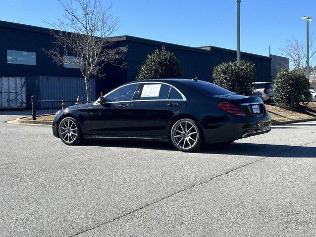 used 2020 Mercedes-Benz S-Class car, priced at $45,000