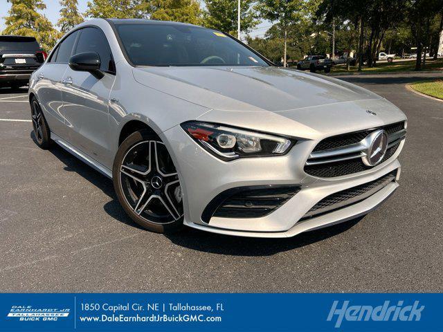 used 2021 Mercedes-Benz AMG CLA 35 car, priced at $38,500