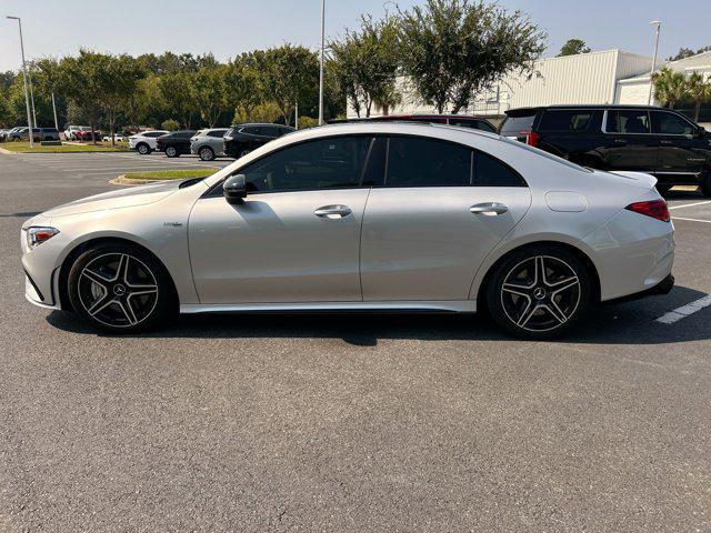 used 2021 Mercedes-Benz AMG CLA 35 car, priced at $38,500