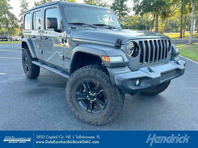 used 2020 Jeep Wrangler Unlimited car, priced at $33,000