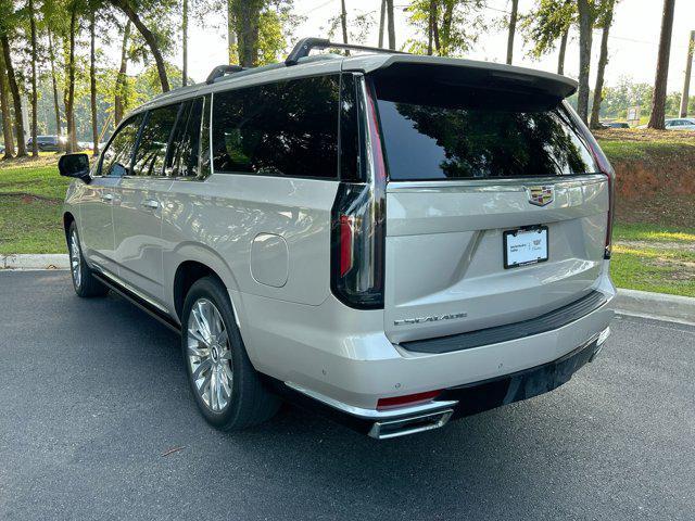 used 2023 Cadillac Escalade ESV car, priced at $79,988