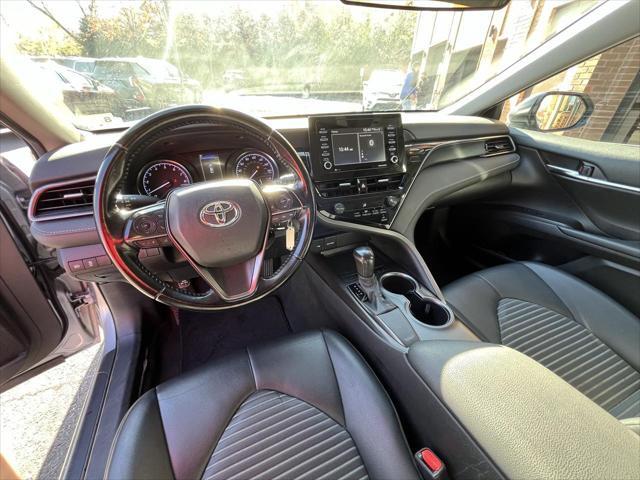 used 2021 Toyota Camry car, priced at $19,492