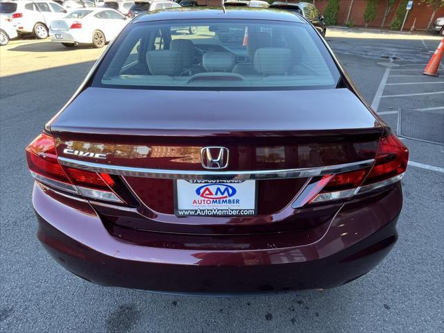 used 2015 Honda Civic car, priced at $9,995