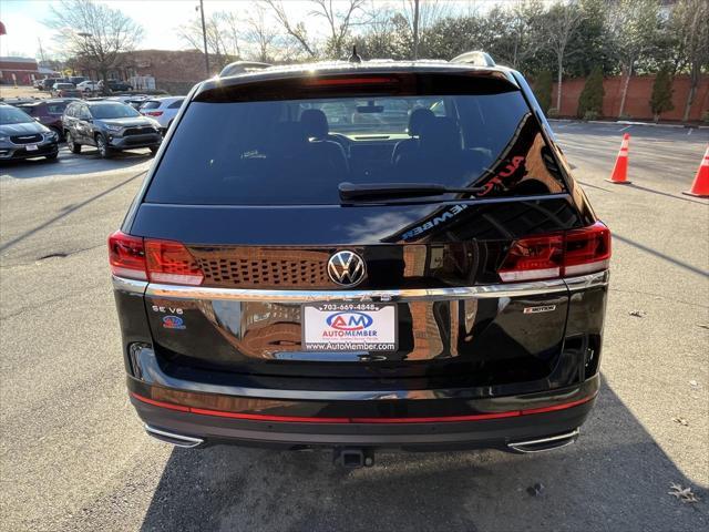 used 2022 Volkswagen Atlas car, priced at $25,495