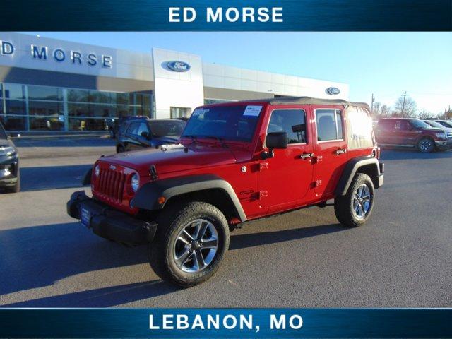 used 2018 Jeep Wrangler Unlimited car, priced at $19,796