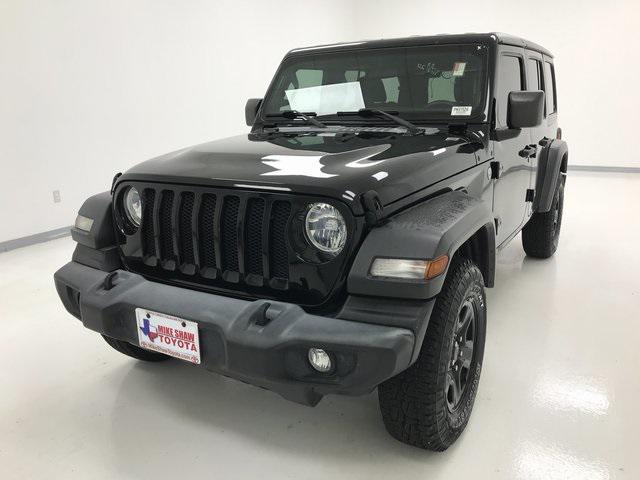 used 2018 Jeep Wrangler Unlimited car, priced at $25,709