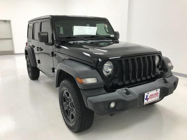 used 2018 Jeep Wrangler Unlimited car, priced at $25,709