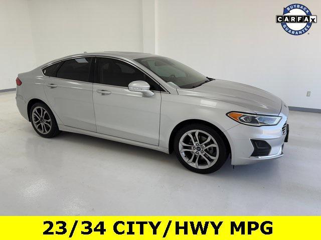 used 2019 Ford Fusion car, priced at $16,802