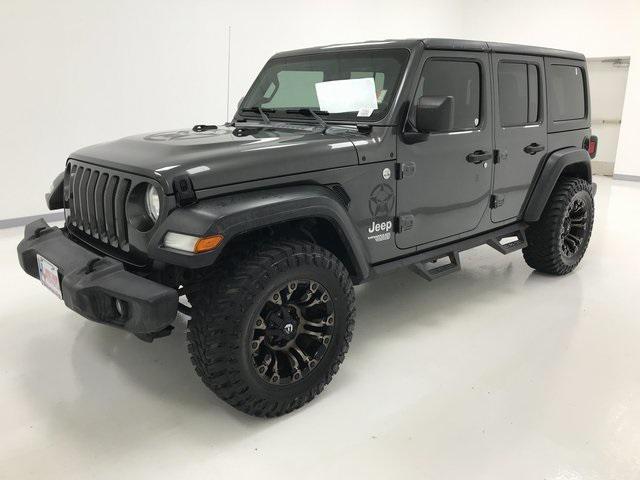 used 2018 Jeep Wrangler Unlimited car, priced at $24,688