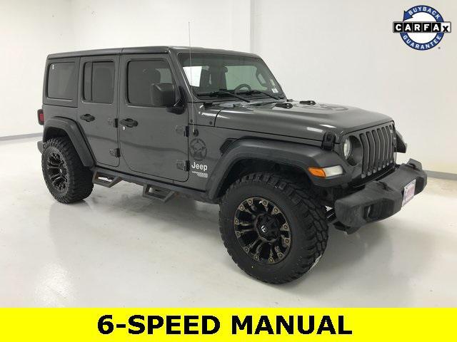 used 2018 Jeep Wrangler Unlimited car, priced at $24,688