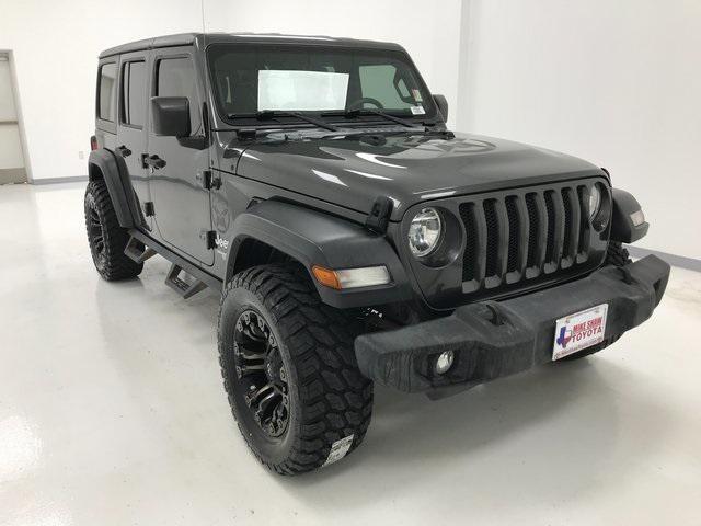 used 2018 Jeep Wrangler Unlimited car, priced at $24,688