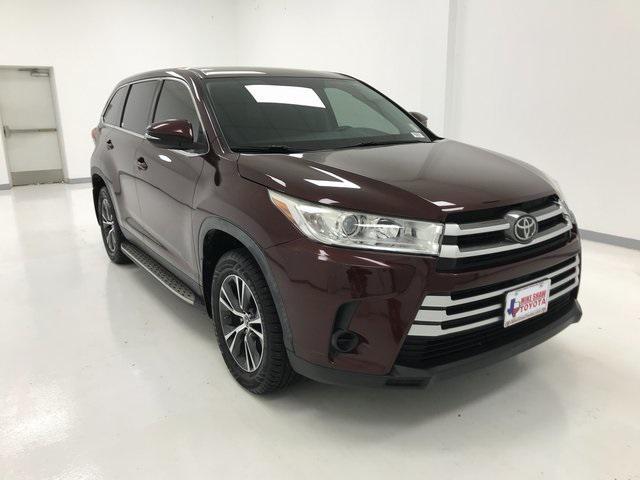 used 2019 Toyota Highlander car, priced at $23,575