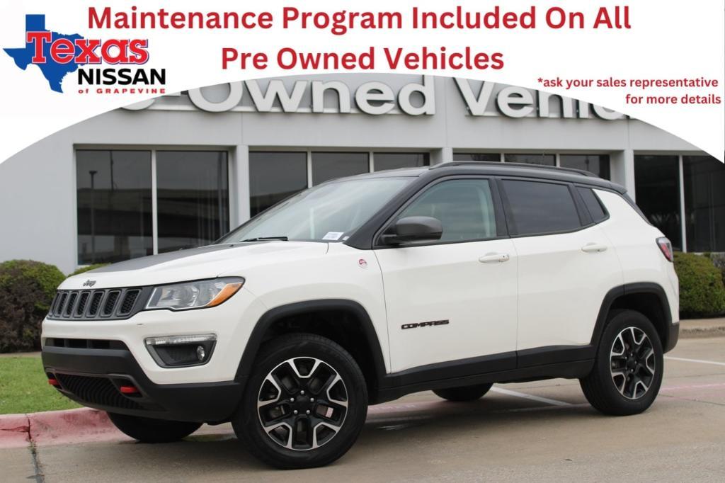 used 2020 Jeep Compass car, priced at $18,101