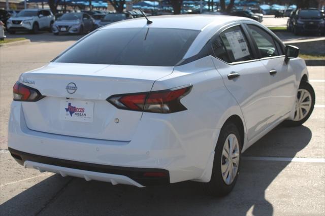 new 2025 Nissan Versa car, priced at $20,695