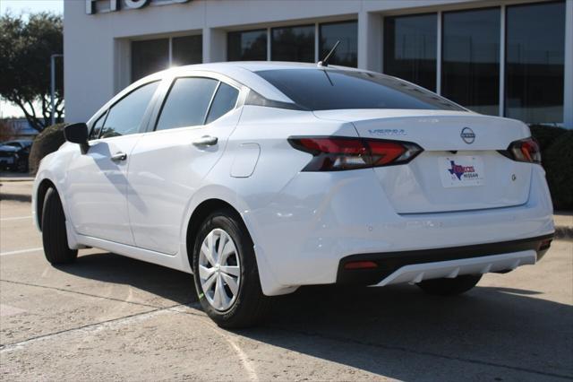 new 2025 Nissan Versa car, priced at $20,695