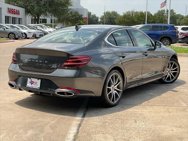 used 2024 Genesis G70 car, priced at $28,801
