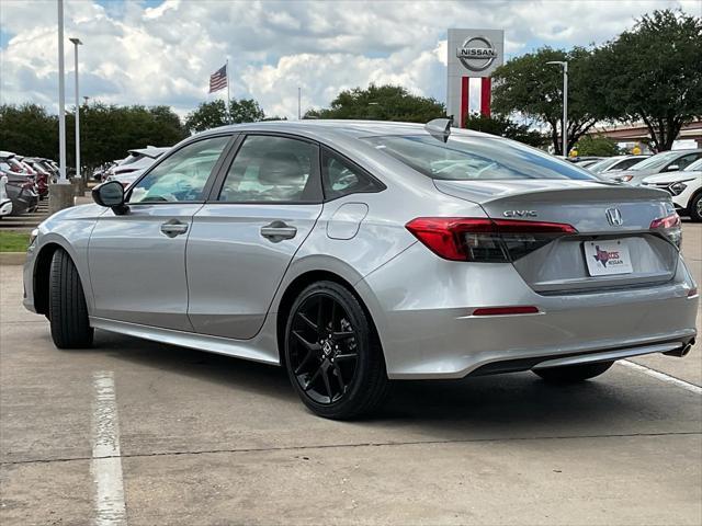 used 2024 Honda Civic car, priced at $24,901