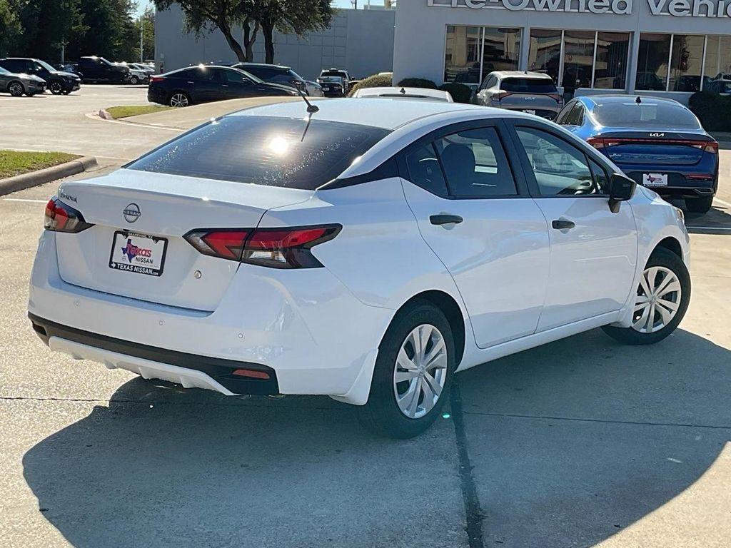 new 2025 Nissan Versa car, priced at $20,557